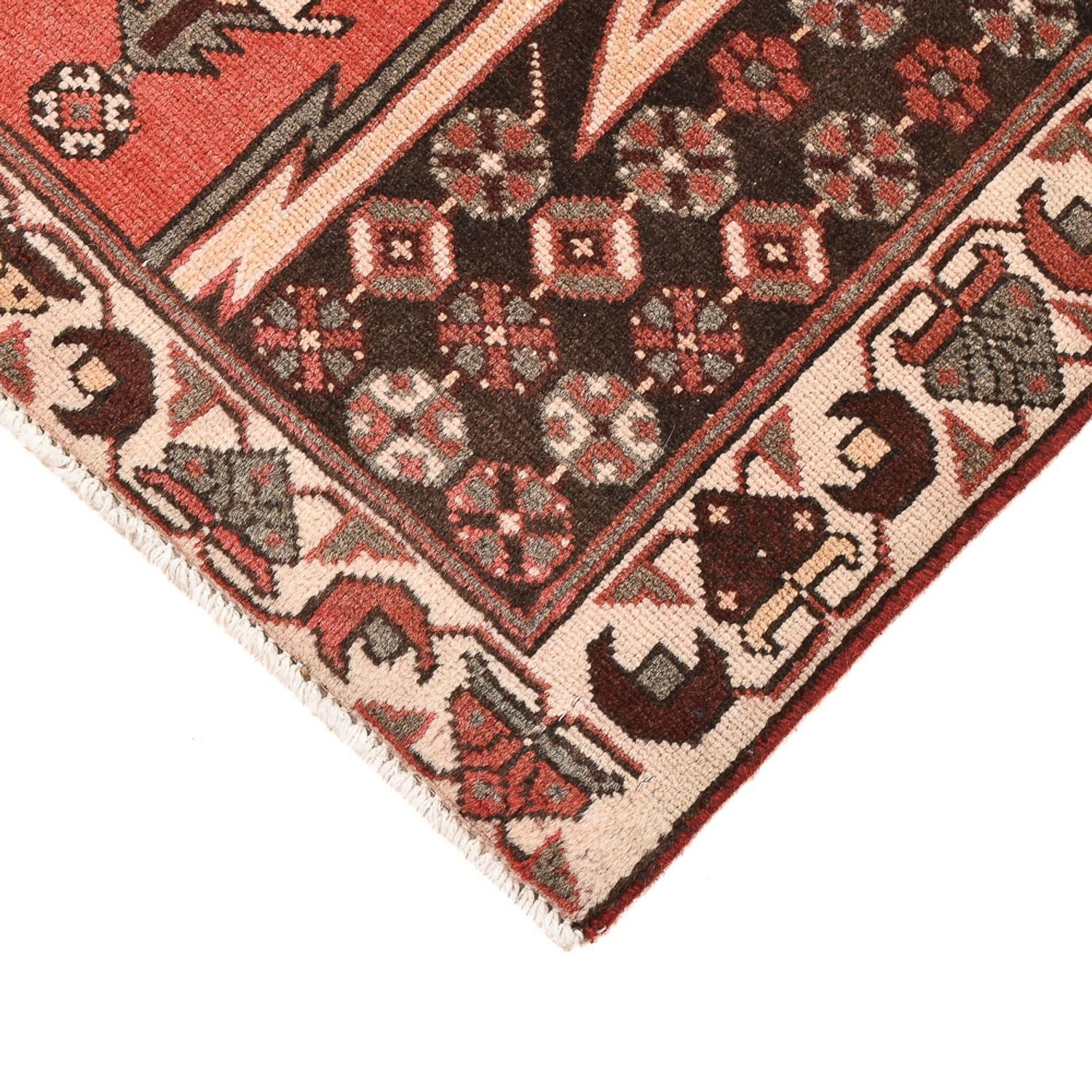 Tapis persan - Nomadic - 125 x 75 cm - rouge clair