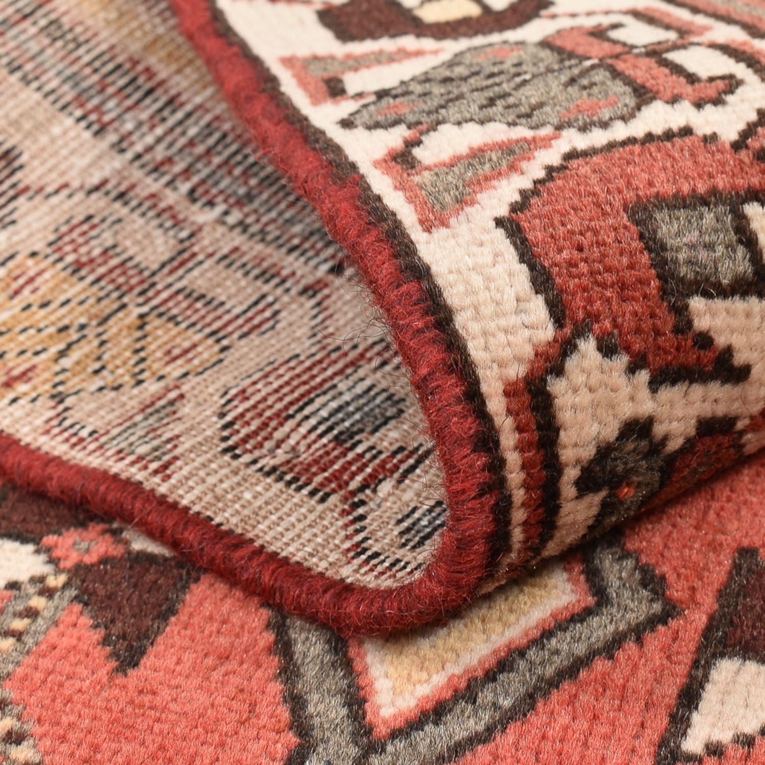 Tapis persan - Nomadic - 125 x 75 cm - rouge clair