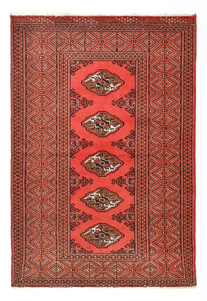 Tapis Turkaman - 144 x 98 cm - rouge