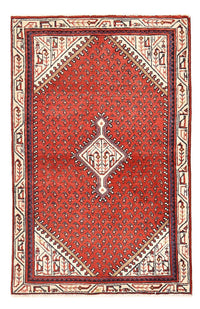 Tapis persan - Mir - 146 x 93 cm - rouge