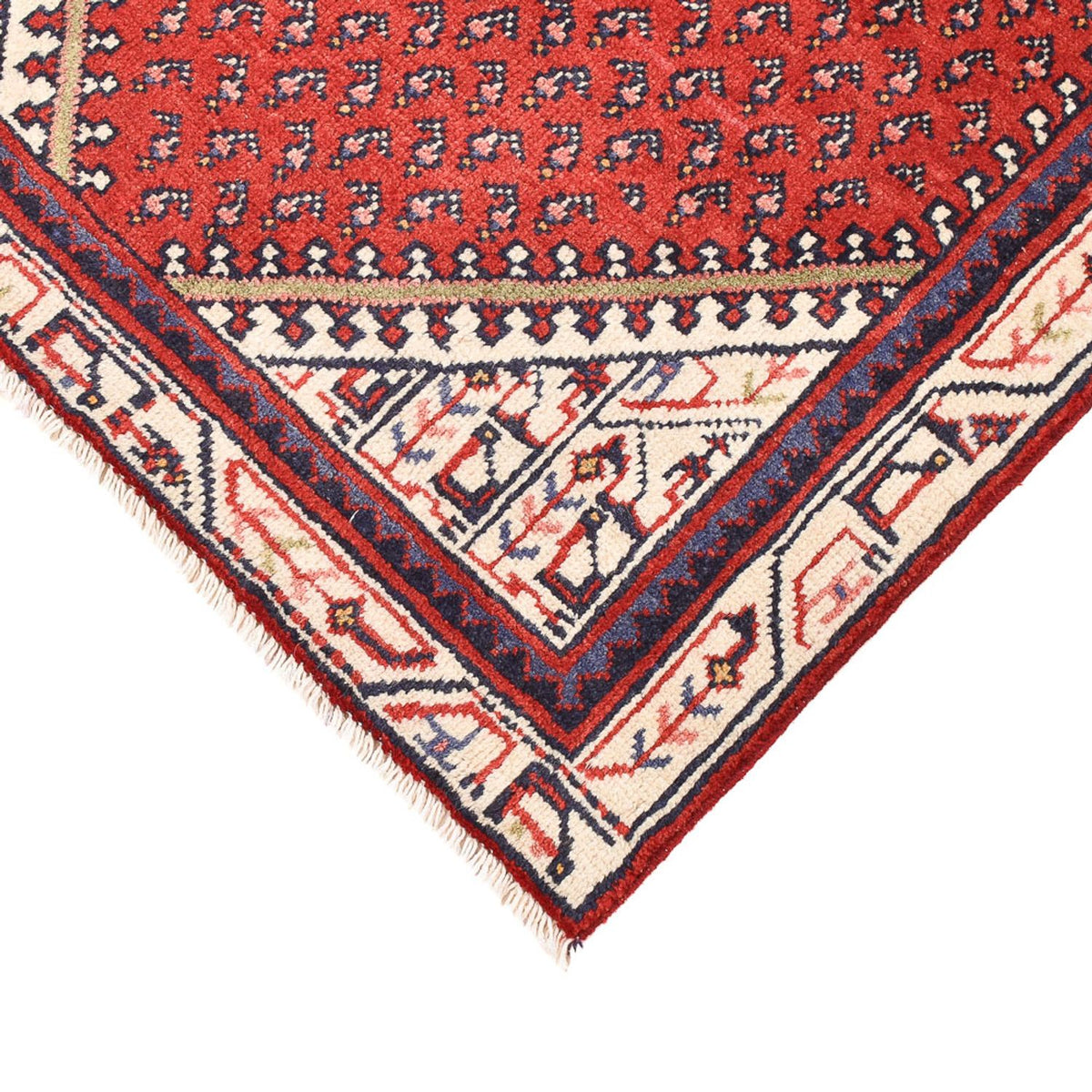 Tapis persan - Mir - 146 x 93 cm - rouge
