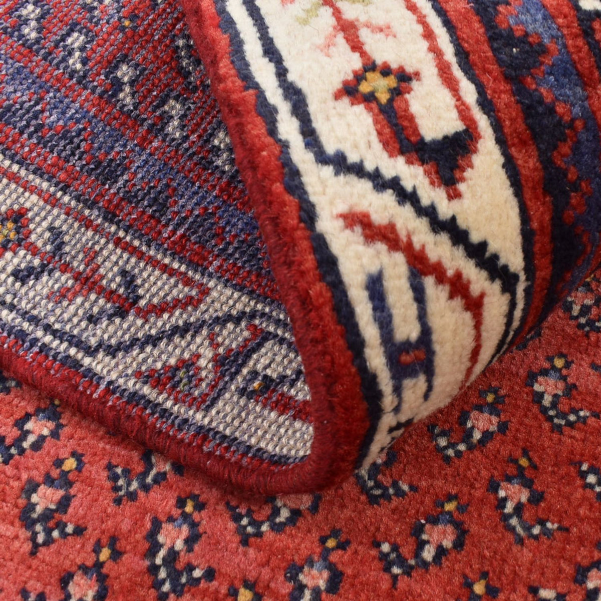 Tapis persan - Mir - 146 x 93 cm - rouge