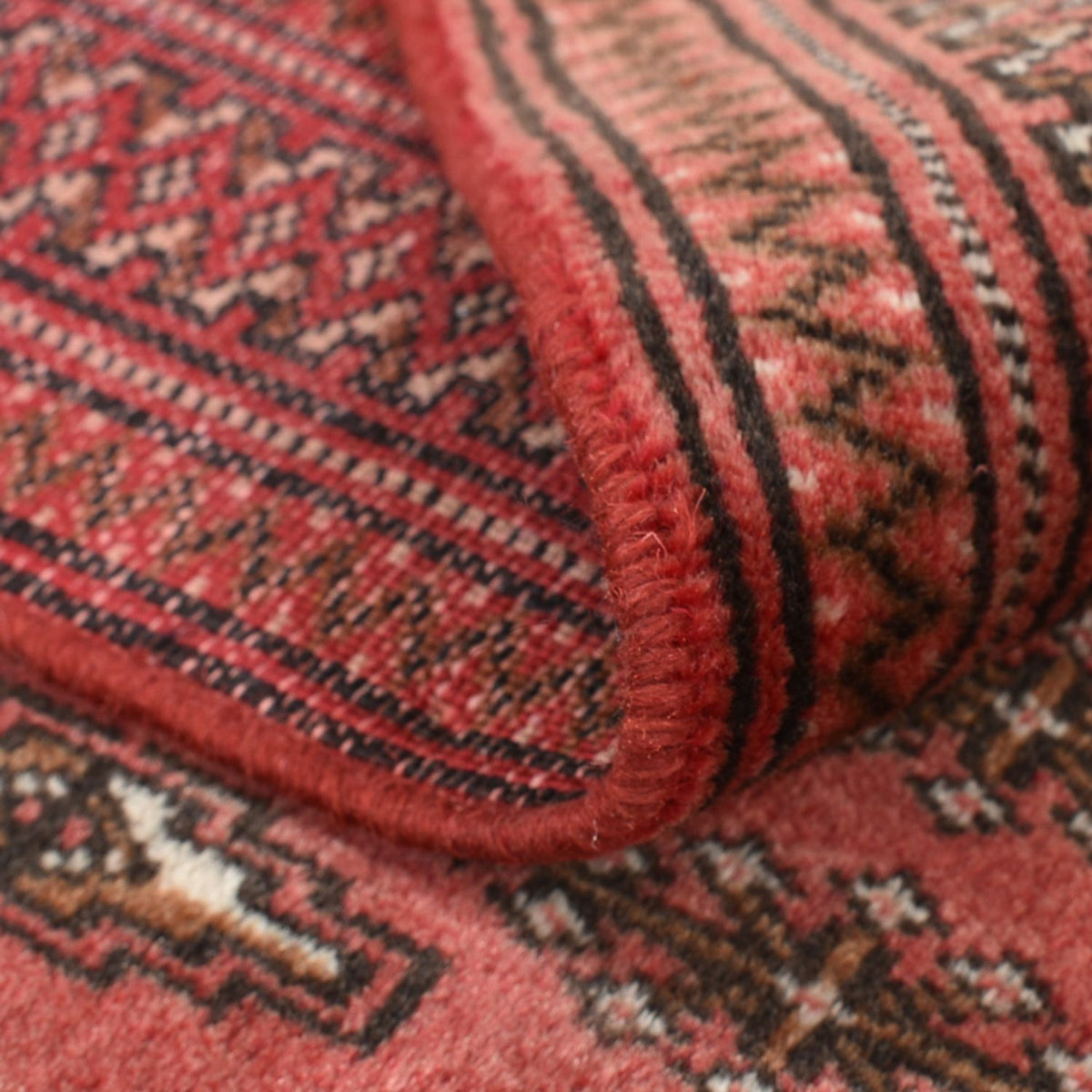 Tapis Turkaman - 140 x 104 cm - rouge