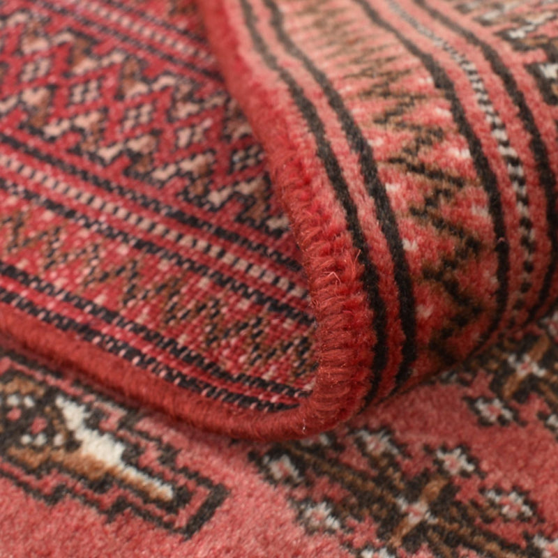 Tapis Turkaman - 140 x 104 cm - rouge