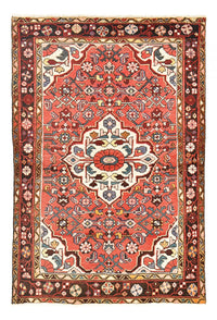Tapis persan - Nomadic - 151 x 99 cm - rouge clair