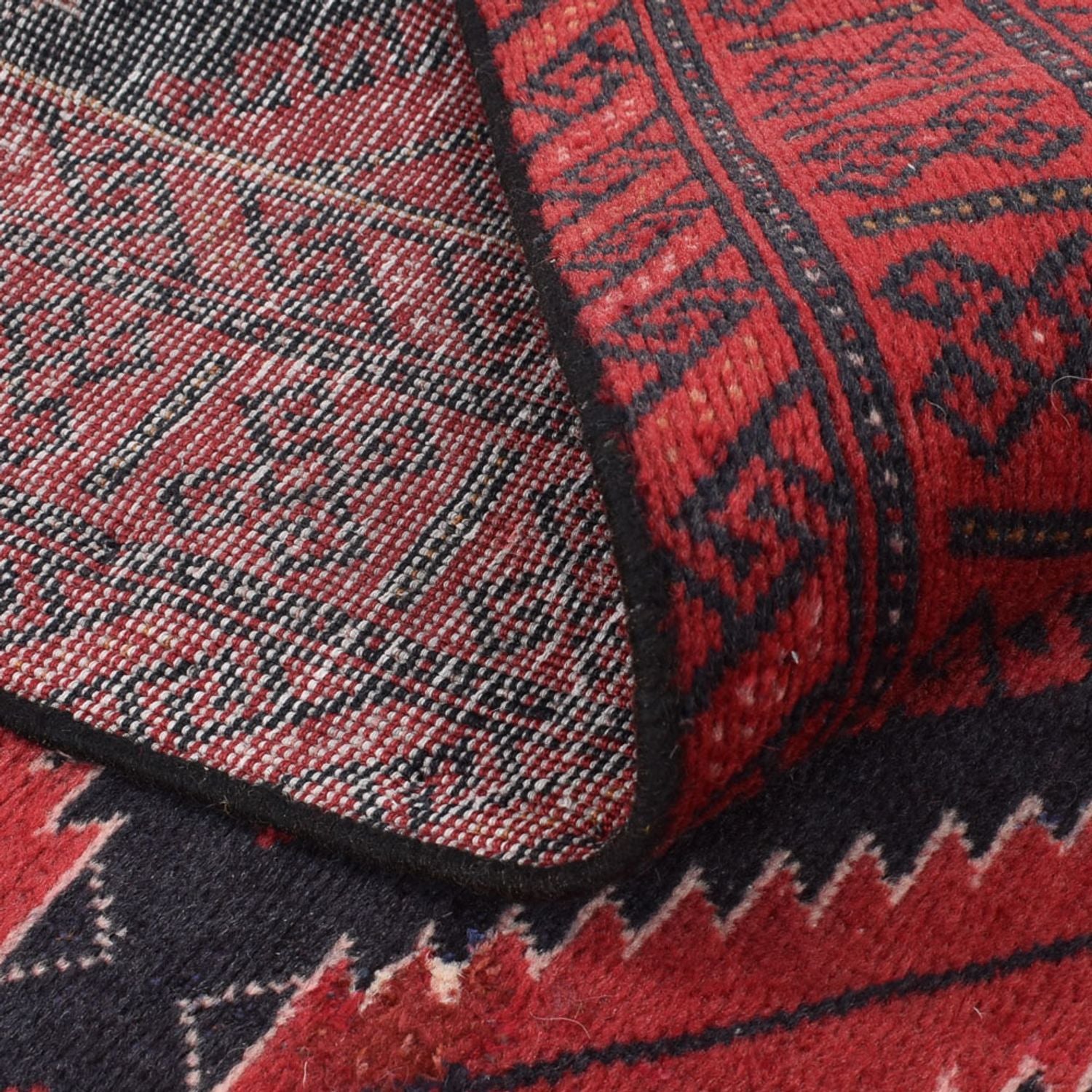 Tapis de couloir Tapis Belutsch - 188 x 100 cm - rouge