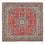 Tapis persan - Classique carré  - 298 x 305 cm - rouge