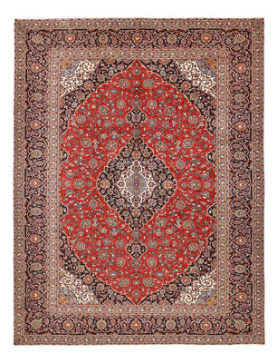 Tapis persan - Keshan - 395 x 297 cm - rouge