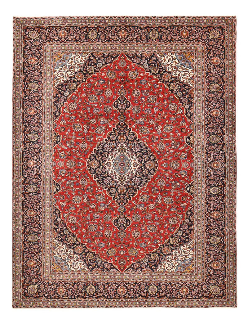 Tapis persan - Keshan - 395 x 297 cm - rouge