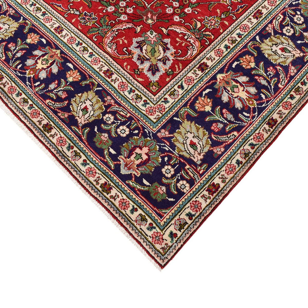 Tapis persan - Tabriz - 328 x 291 cm - rouge