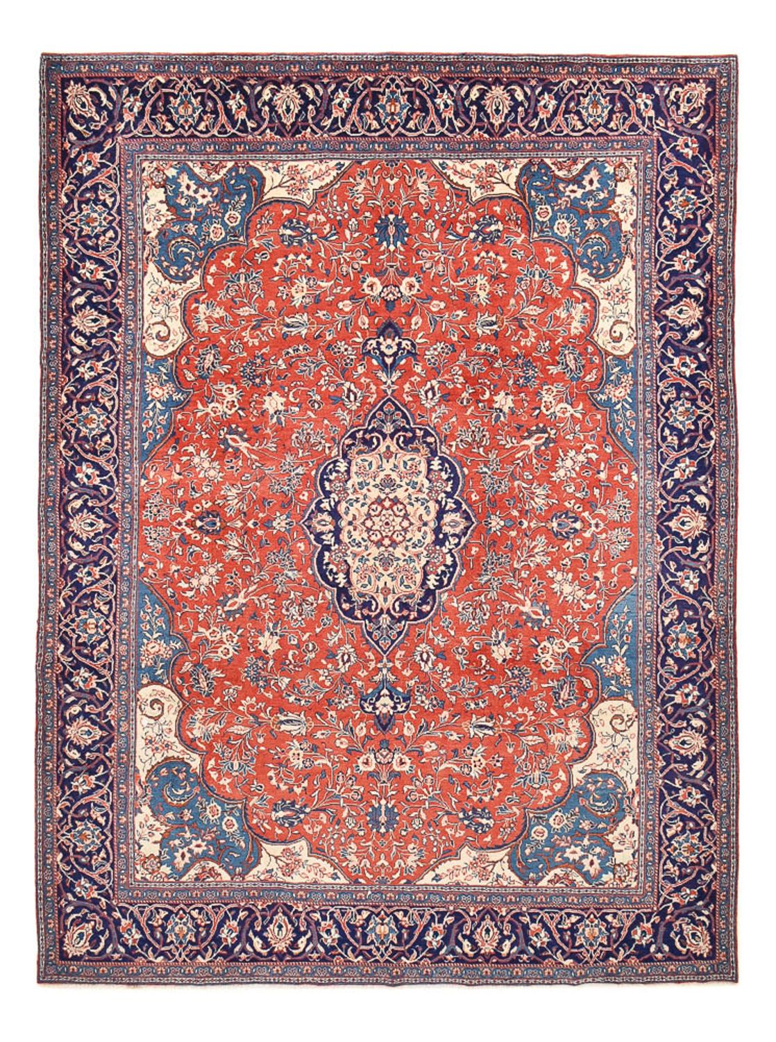 Tapis persan - Classique - 401 x 296 cm - rouge clair