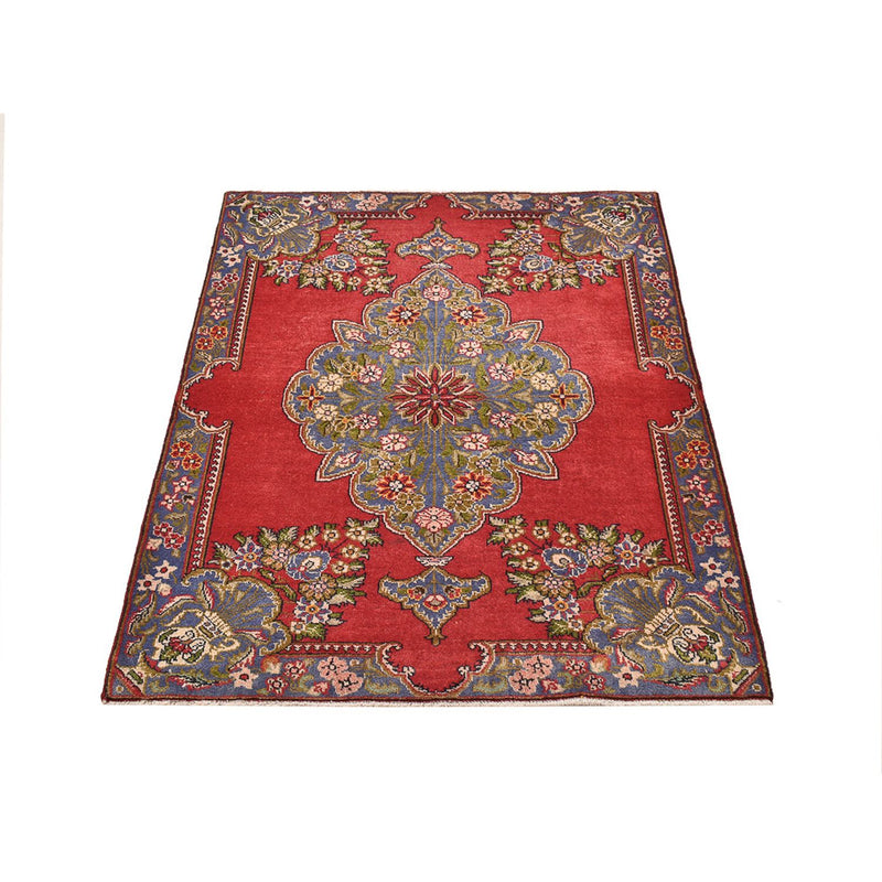 Tapis persan - Tabriz - 142 x 100 cm - rouge