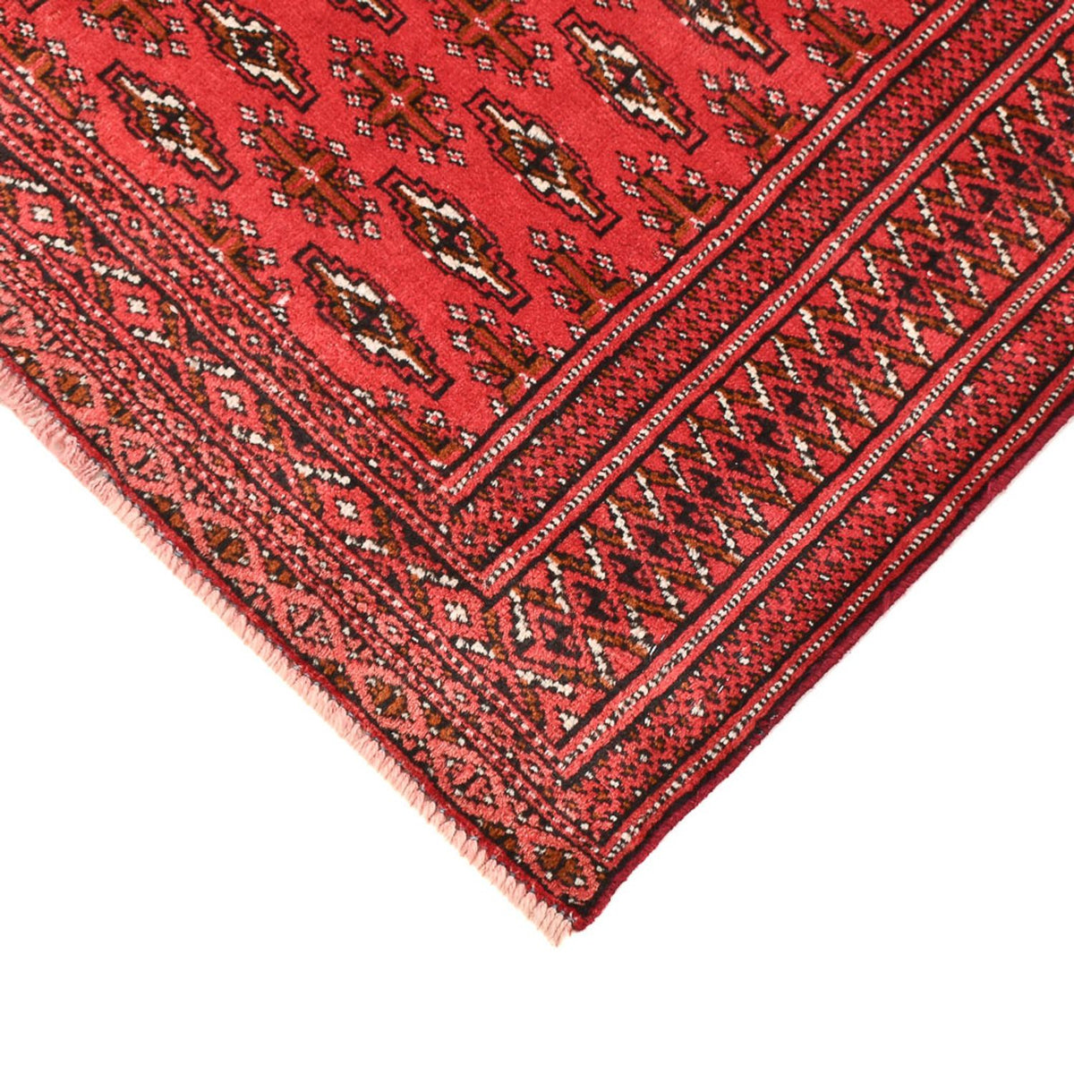 Tapis Turkaman - 138 x 98 cm - rouge