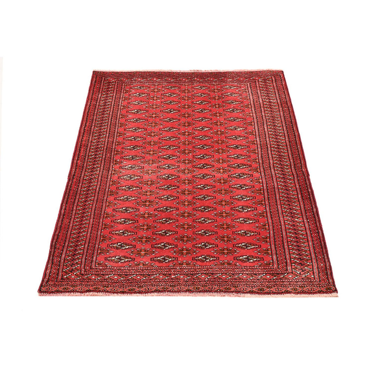 Tapis Turkaman - 138 x 98 cm - rouge