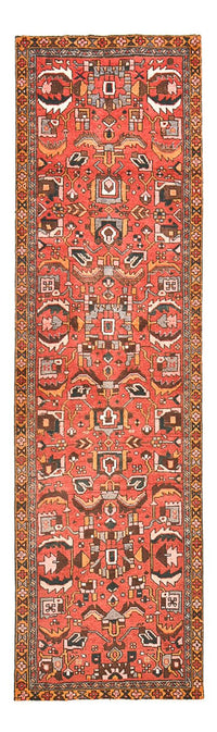 Tapis de couloir Tapis persan - Nomadic - 322 x 92 cm - terracotta