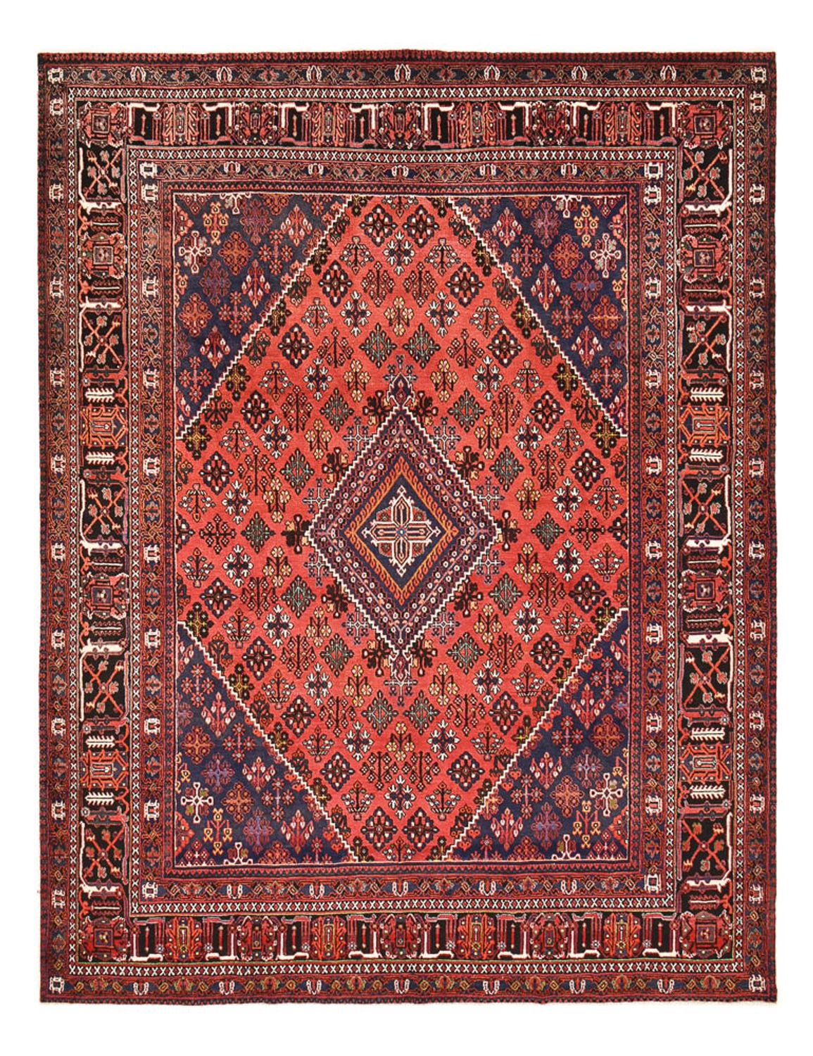Tapis persan - Nomadic - 393 x 295 cm - rouge