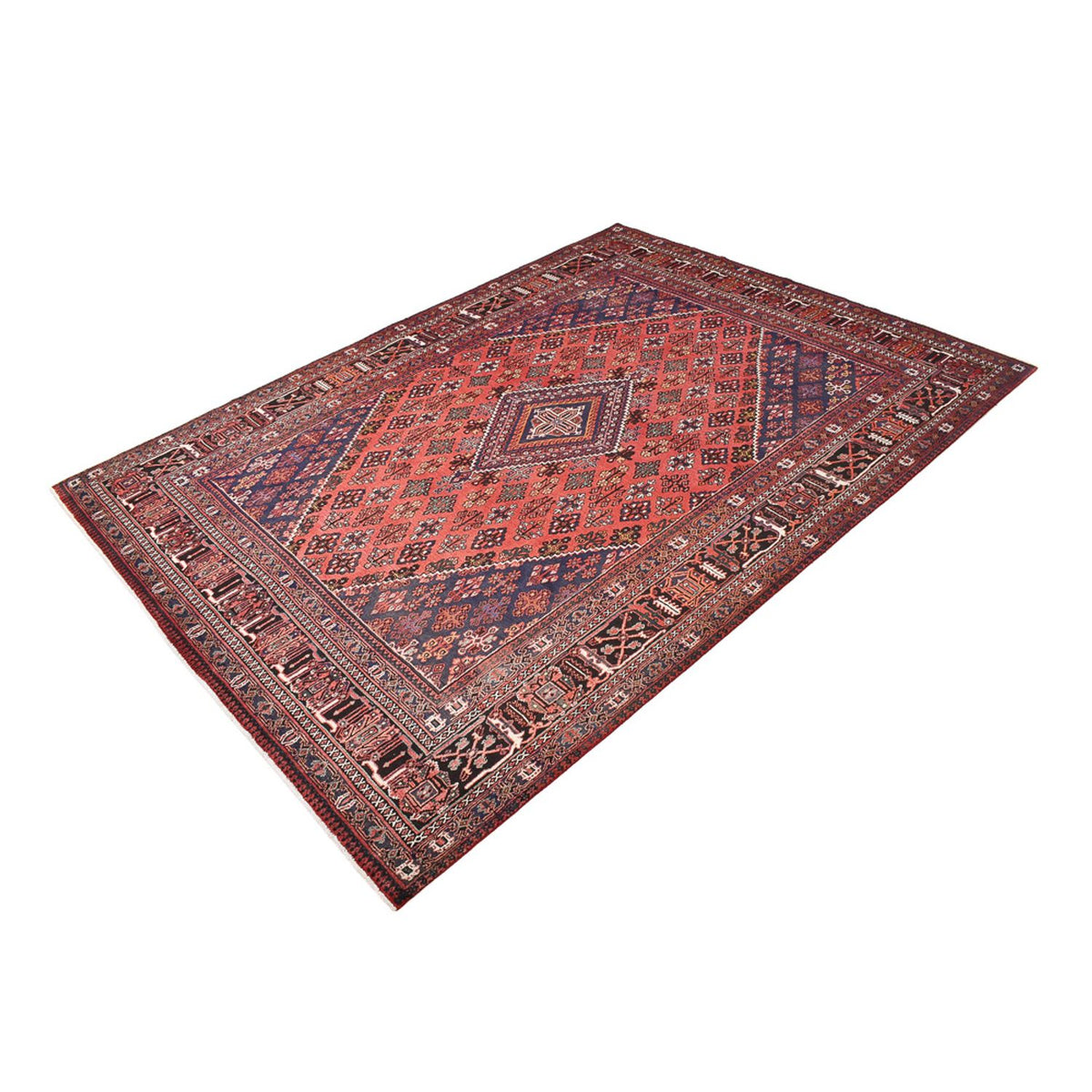 Tapis persan - Nomadic - 393 x 295 cm - rouge