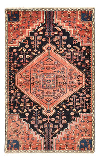 Tapis persan - Nomadic - 153 x 93 cm - rouge clair
