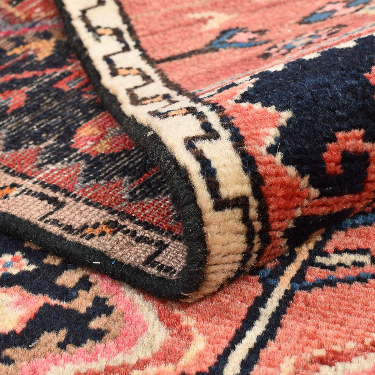 Tapis persan - Nomadic - 153 x 93 cm - rouge clair