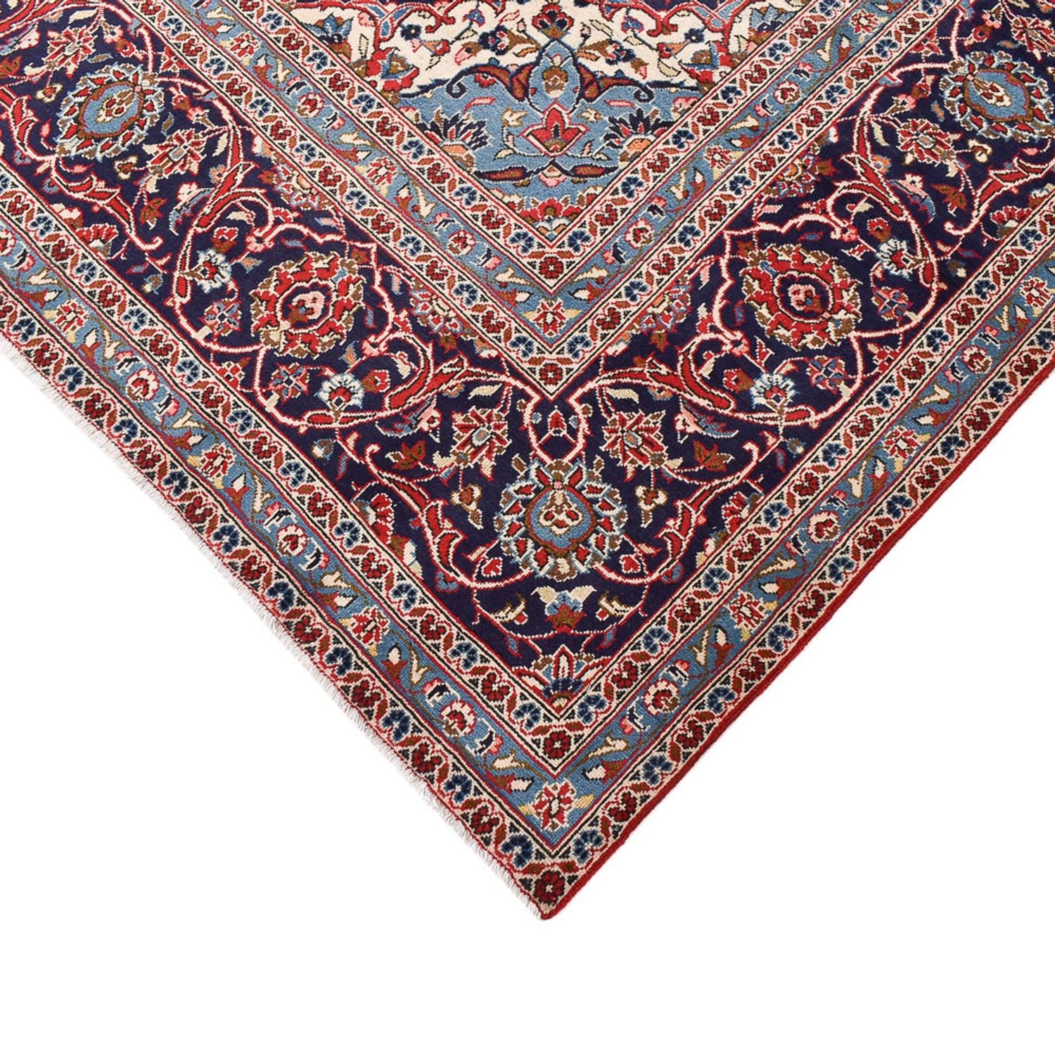 Tapis persan - Keshan - 403 x 290 cm - rouge
