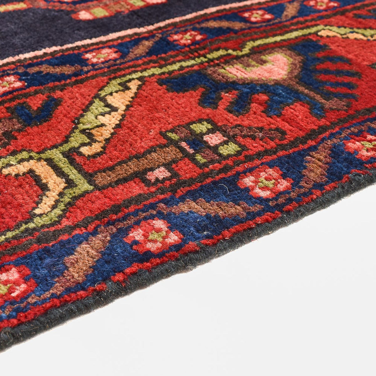 Tapis persan - Nomadic - 205 x 131 cm - multicolore