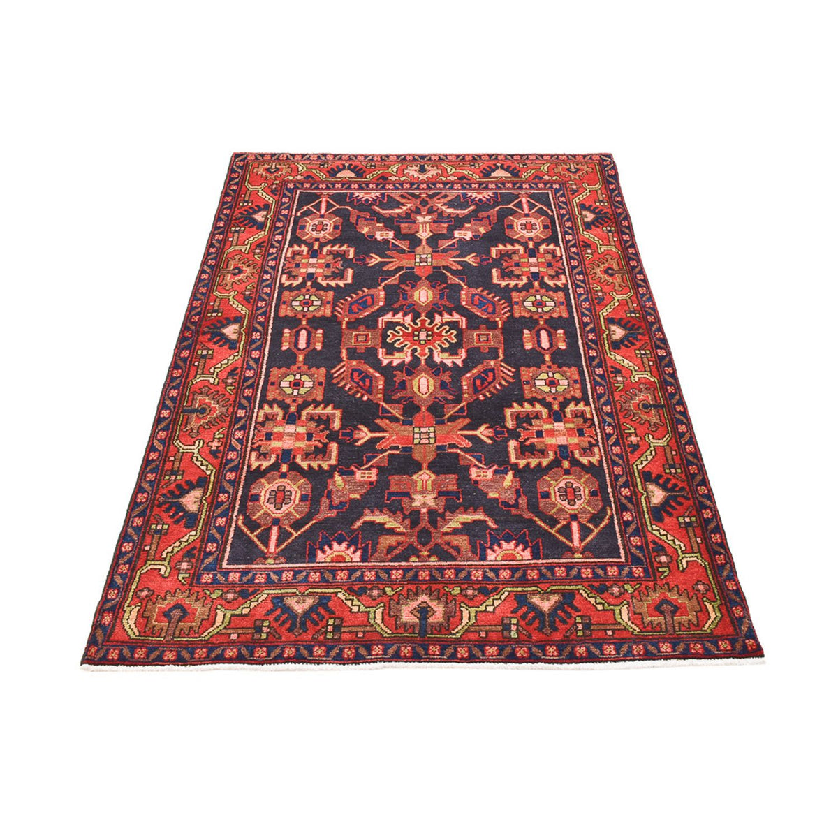 Tapis persan - Nomadic - 205 x 131 cm - multicolore