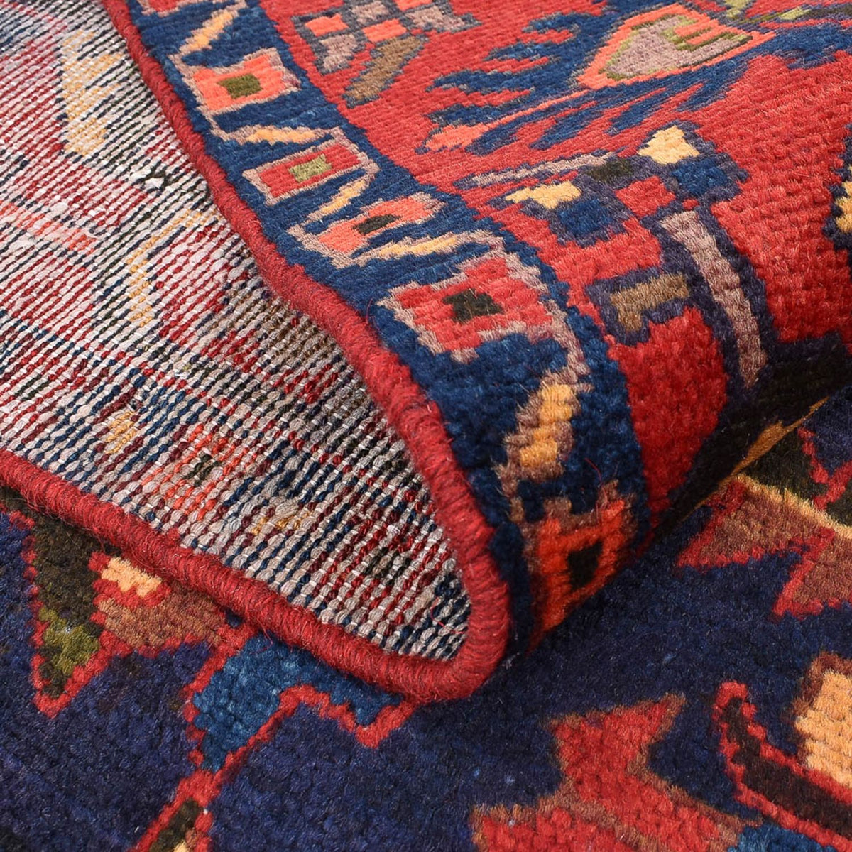 Tapis persan - Nomadic - 211 x 132 cm - multicolore