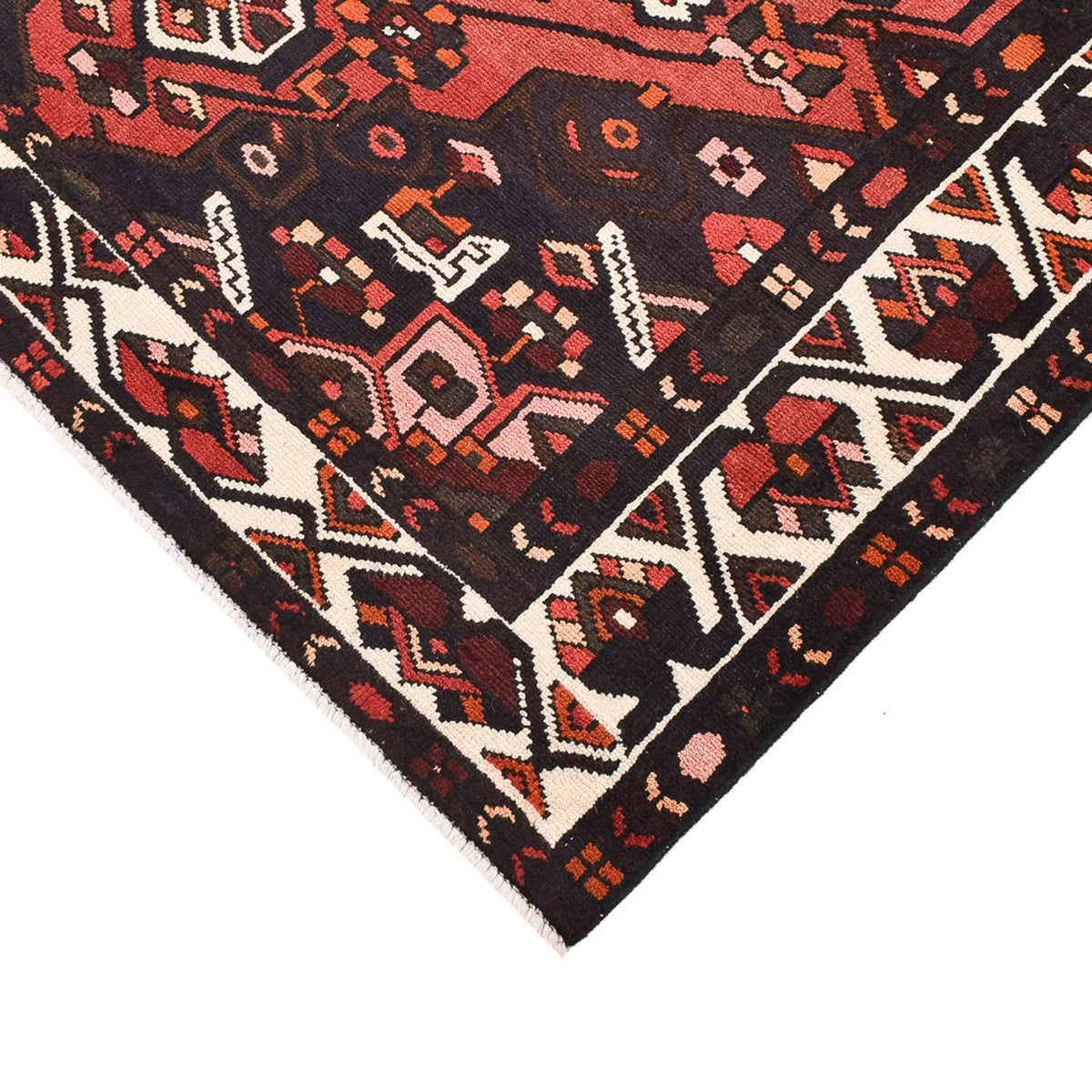 Tapis persan - Nomadic - 218 x 165 cm - multicolore