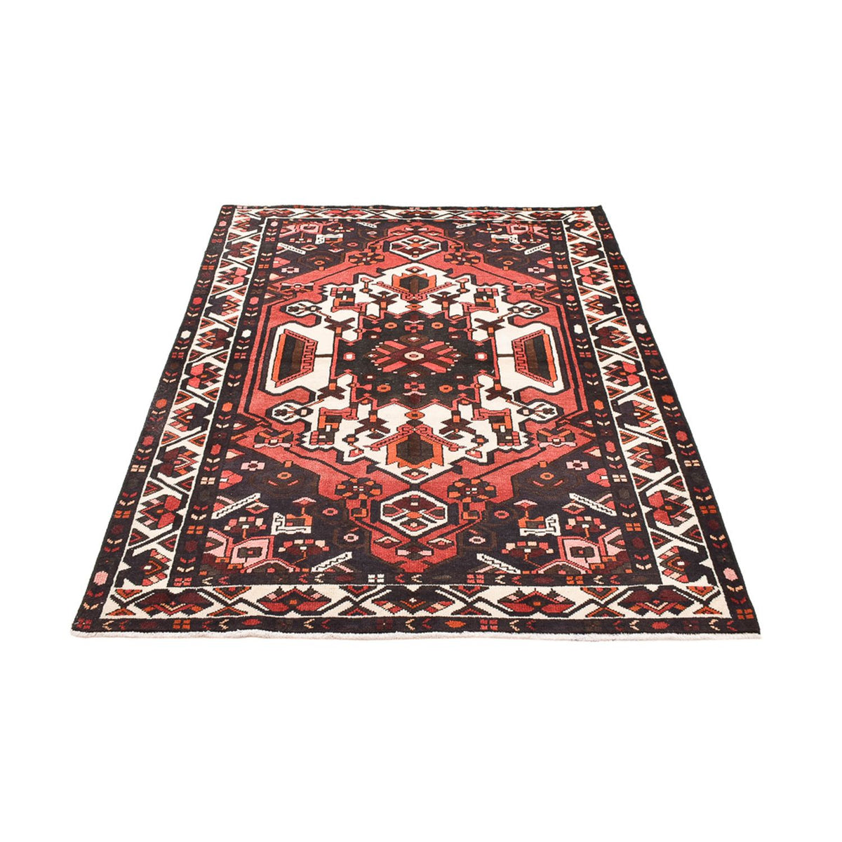 Tapis persan - Nomadic - 218 x 165 cm - multicolore