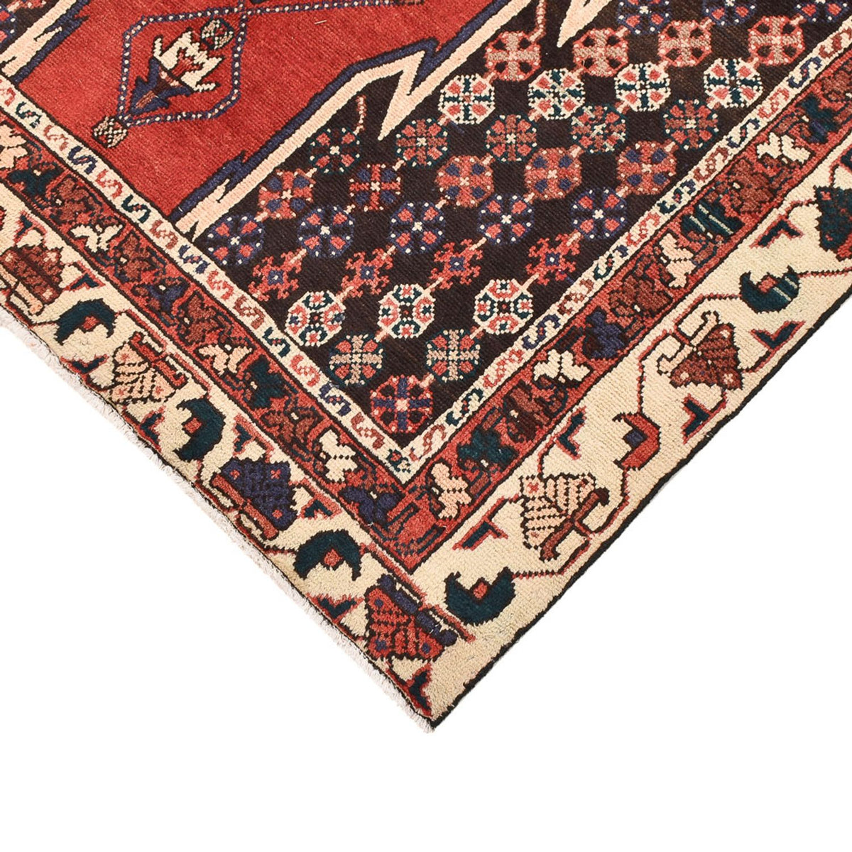 Tapis persan - Nomadic - 193 x 121 cm - multicolore