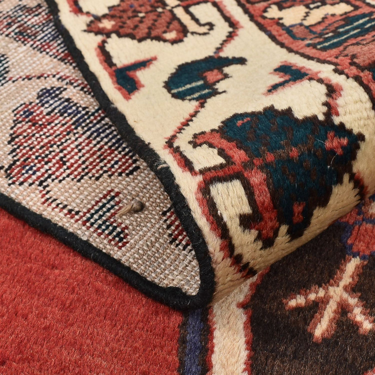 Tapis persan - Nomadic - 193 x 121 cm - multicolore