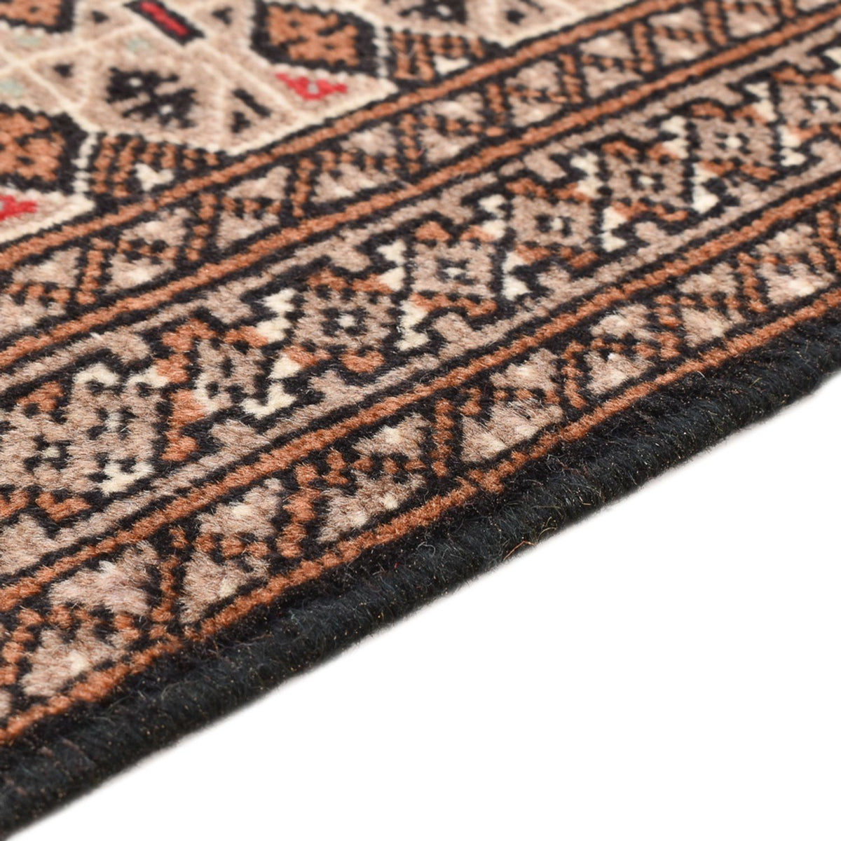 Tapis Turkaman - 141 x 100 cm - sable