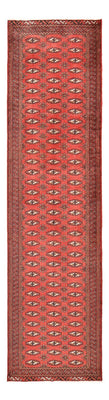Tapis de couloir Tapis Turkaman - 285 x 77 cm - rouge