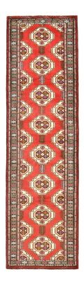 Tapis de couloir Tapis Turkaman - 283 x 85 cm - rouge