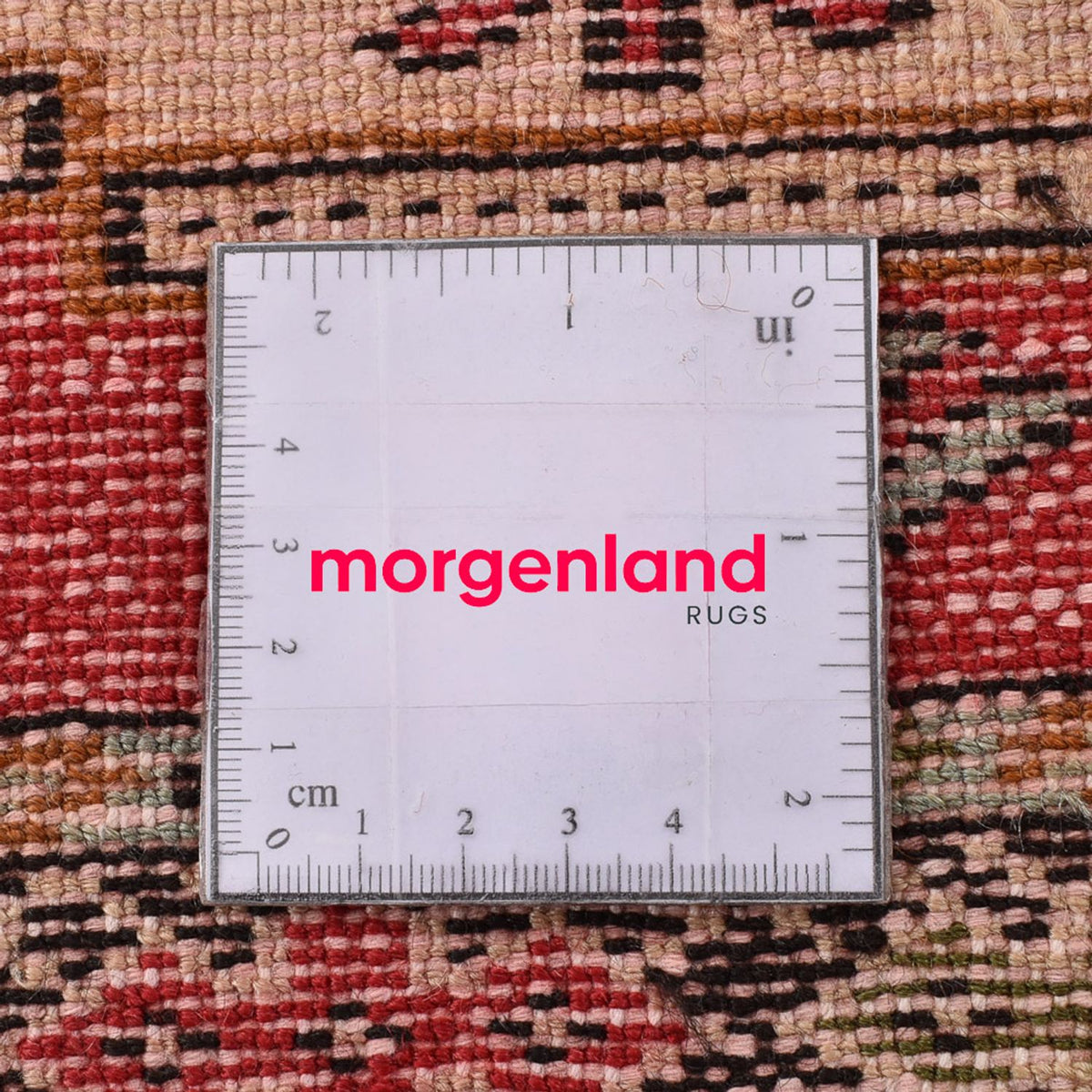 Tapis de couloir Tapis Turkaman - 283 x 85 cm - rouge