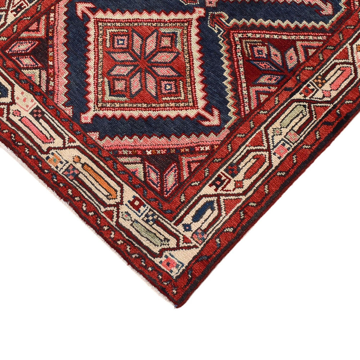 Tapis de couloir Tapis persan - Nomadic - 336 x 83 cm - rouille