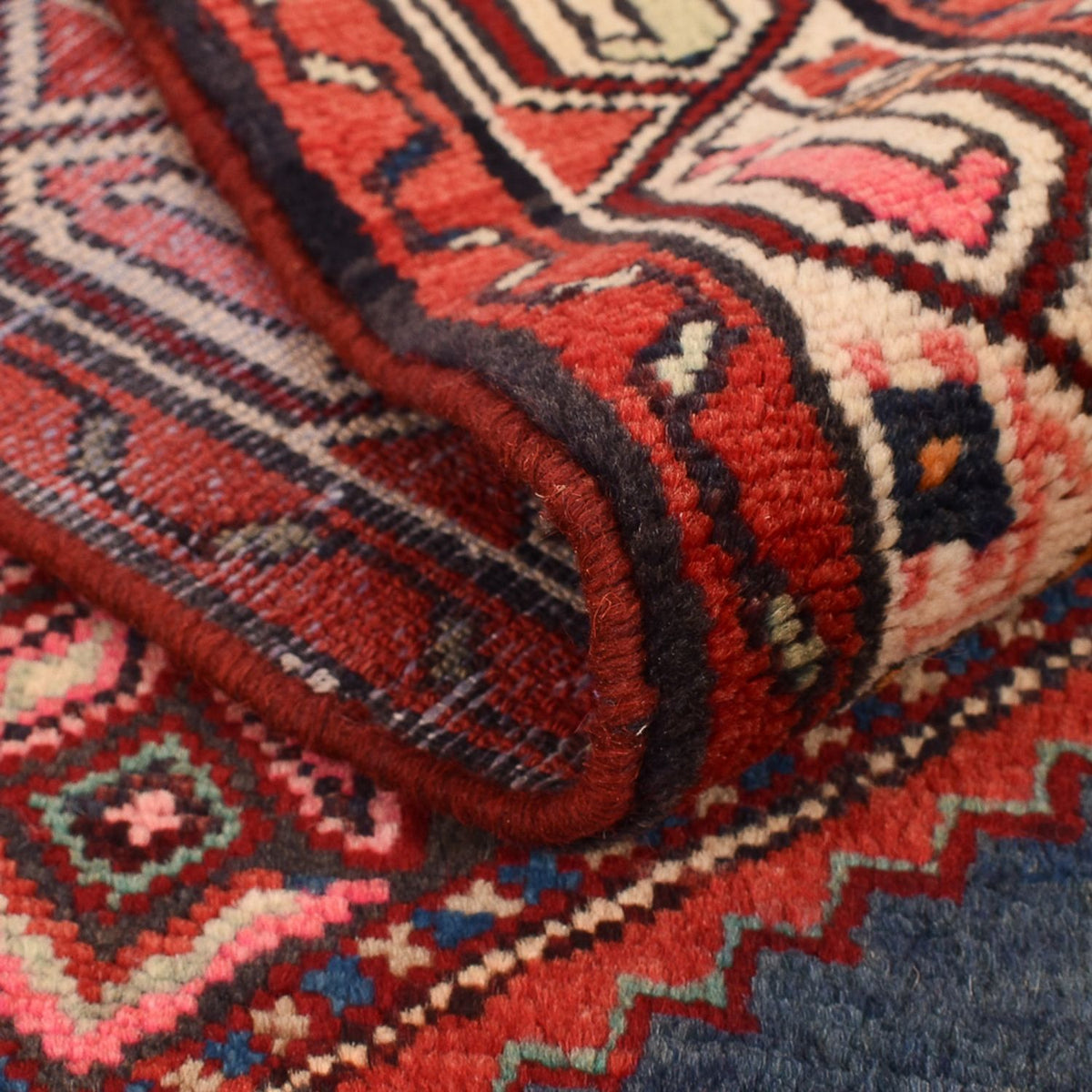 Tapis de couloir Tapis persan - Nomadic - 336 x 83 cm - rouille