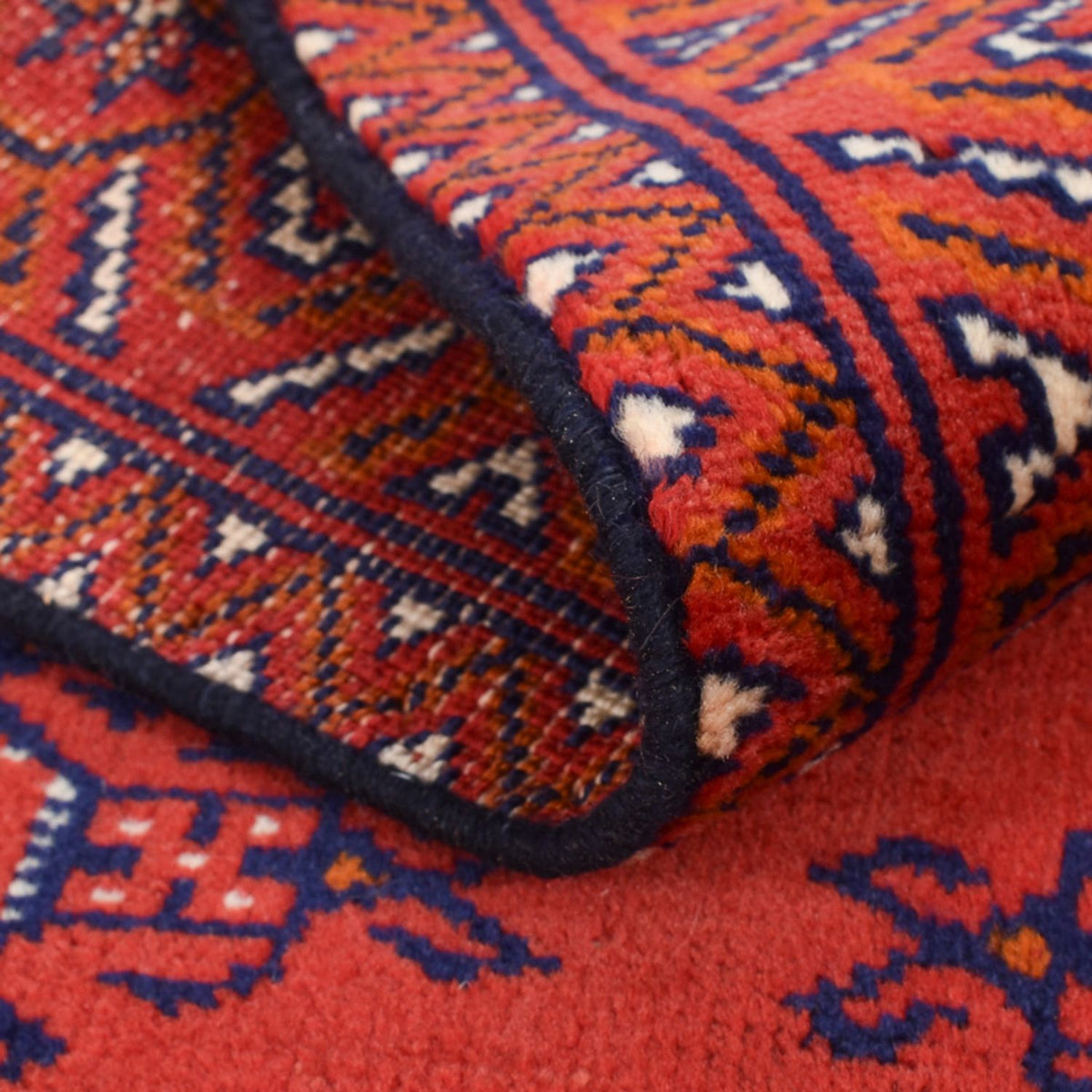 Tapis de couloir Tapis Turkaman - 277 x 75 cm - rouge