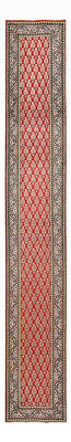 Tapis de couloir Tapis persan - Tabriz - 483 x 76 cm - rouille