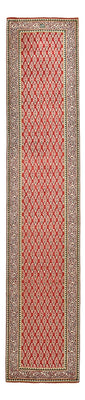 Tapis de couloir Tapis persan - Tabriz - 381 x 73 cm - rouille