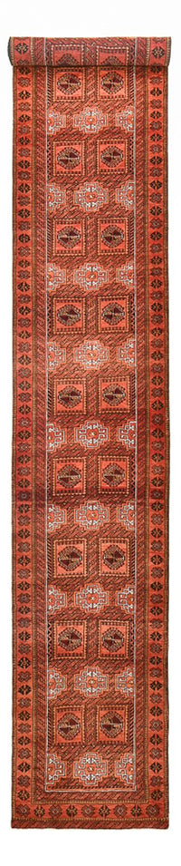 Tapis de couloir Tapis Belutsch - 573 x 86 cm - rouille