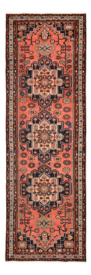 Tapis de couloir Tapis persan - Bidjar - 316 x 105 cm - rouge clair