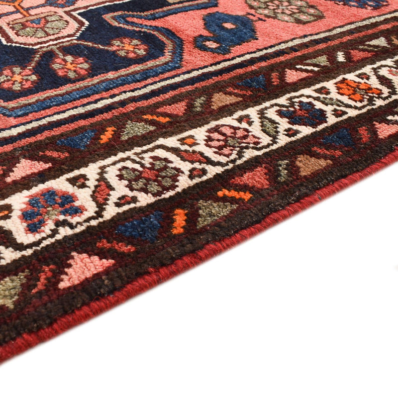Tapis de couloir Tapis persan - Bidjar - 316 x 105 cm - rouge clair