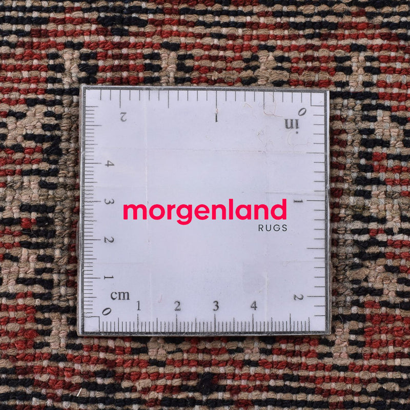 Tapis de couloir Tapis persan - Bidjar - 316 x 105 cm - rouge clair