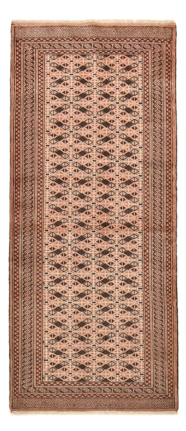 Tapis de couloir Tapis Turkaman - 193 x 83 cm - rouge clair