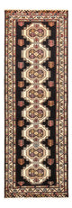 Tapis de couloir Tapis Turkaman - 187 x 63 cm - bleu foncé