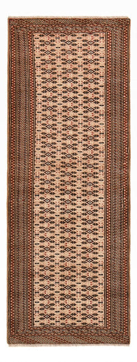 Tapis de couloir Tapis Turkaman - 191 x 75 cm - sable
