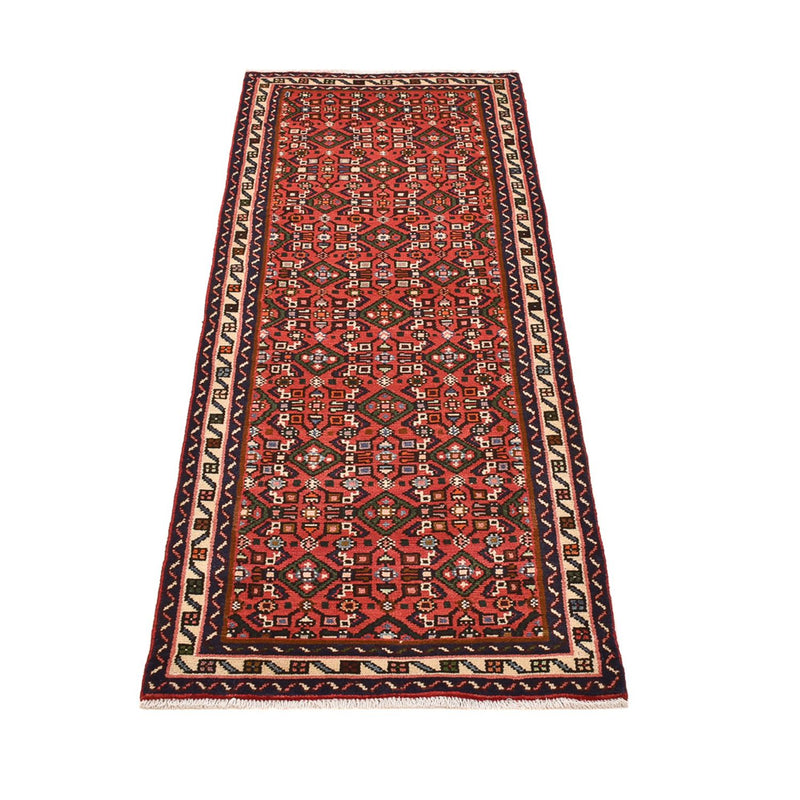 Tapis de couloir Tapis persan - Nomadic - 198 x 67 cm - rouge