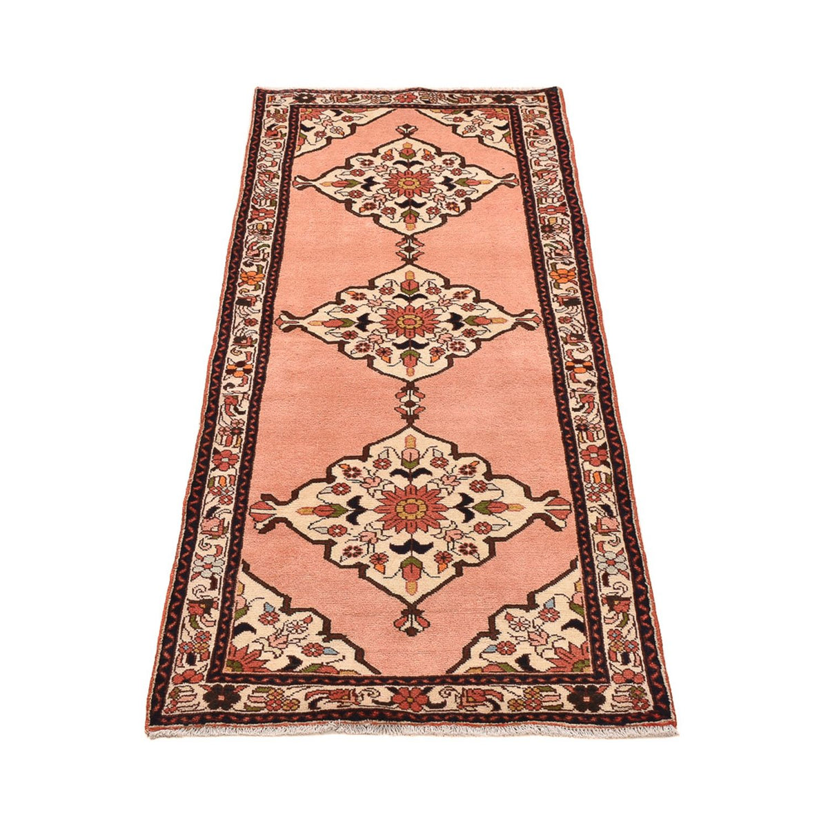 Tapis de couloir Tapis persan - Nomadic - 202 x 76 cm - rouge clair