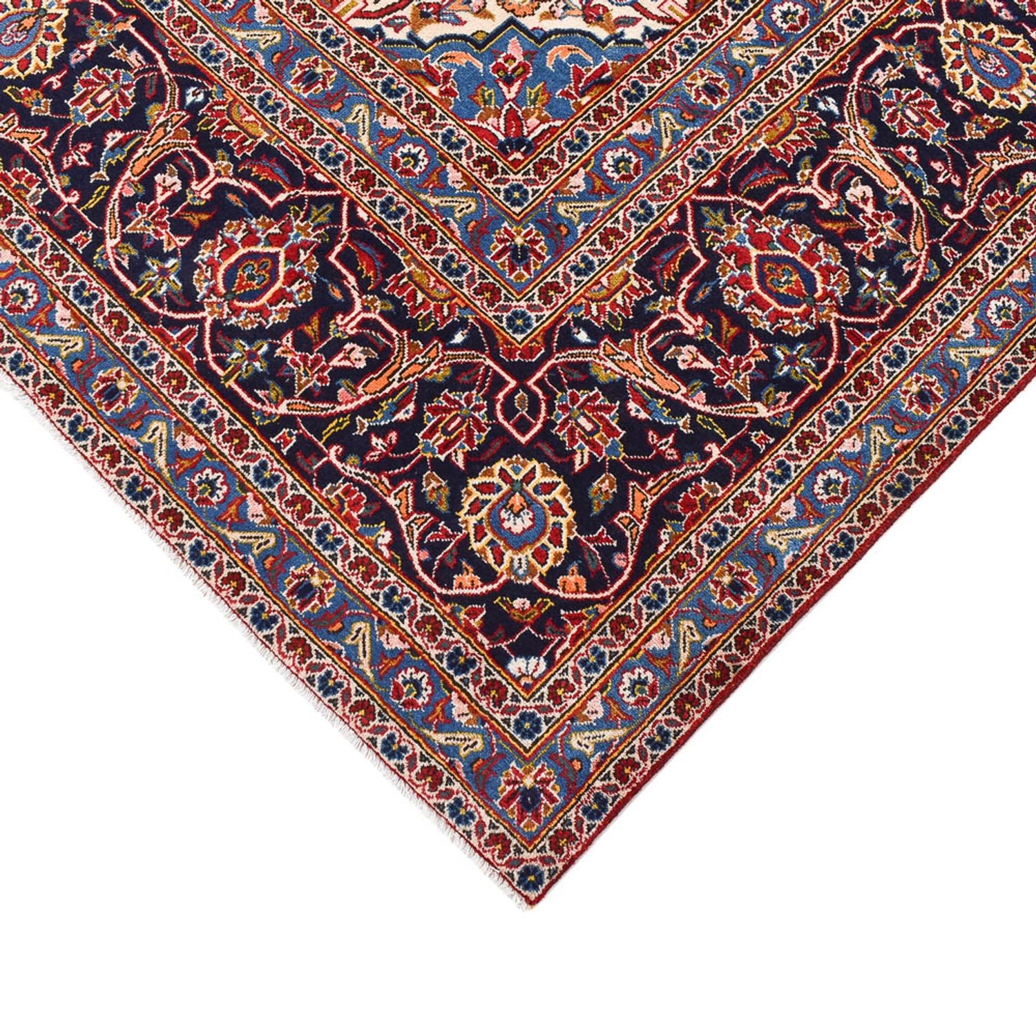 Tapis persan - Keshan - 383 x 273 cm - rouge